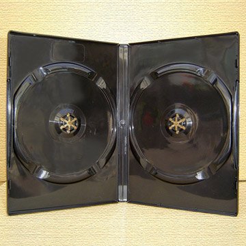 Vỏ hộp đĩa DVD dày đen đôi, lốc 50